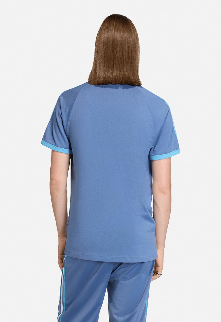 adidas Originals - 3-Stripes Tee - Blue/light blue/white