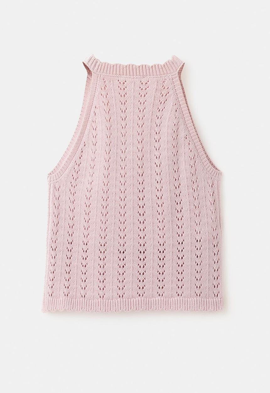 MANGO - Top LIV - Light Pastel Pink