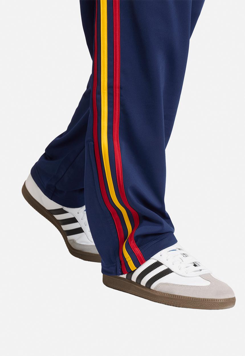adidas Originals - Firebird Track Pants - Blue/Yellow/Red