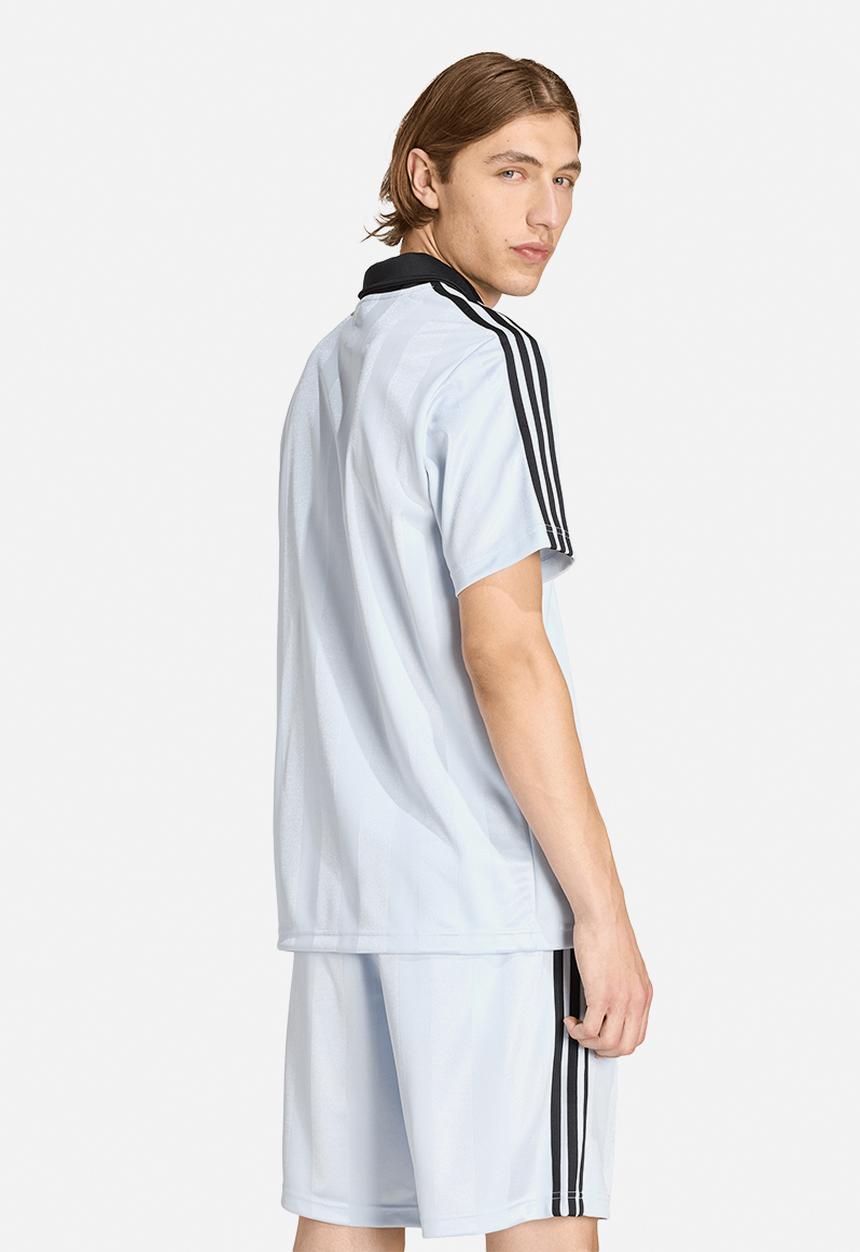 adidas Originals - Archive Collar Engineered Jersey  - Crystal Sky Blue