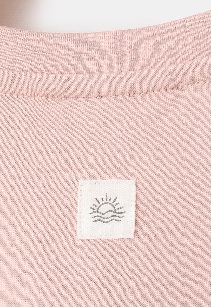 MANGO - T-Shirt BASICBMC - Light Pastel Pink