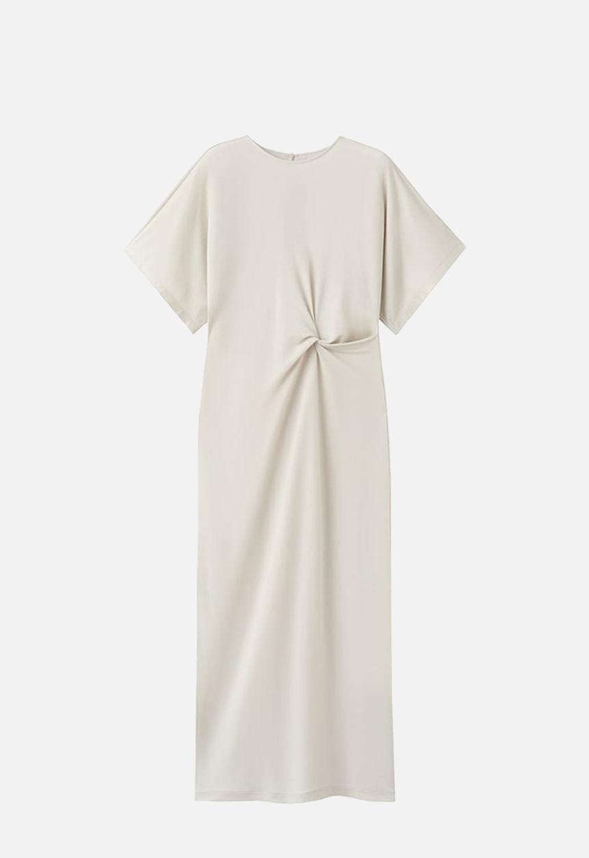 MANGO - Dress valen - light beige
