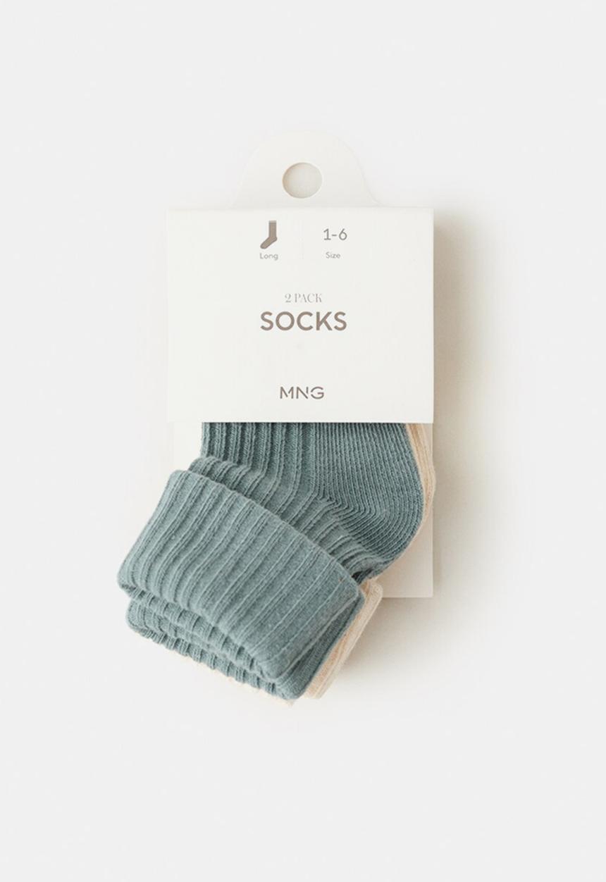 MANGO - Socks Verdes - Green