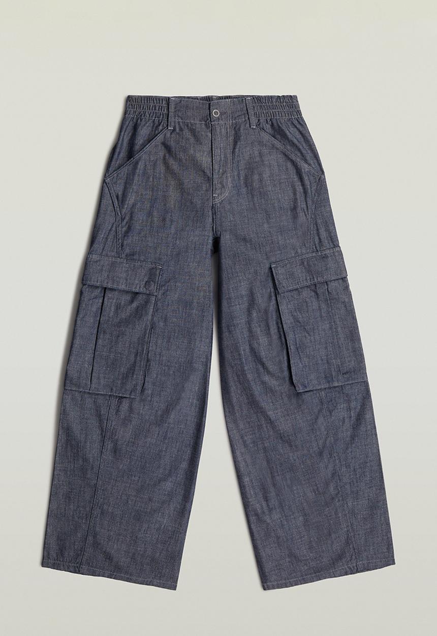 G-STAR - Cargo summer pants wmn - rinsed