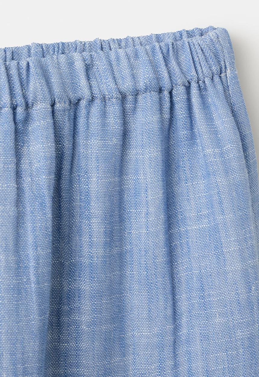 MANGO - Skirt SEASET - Medium Blue