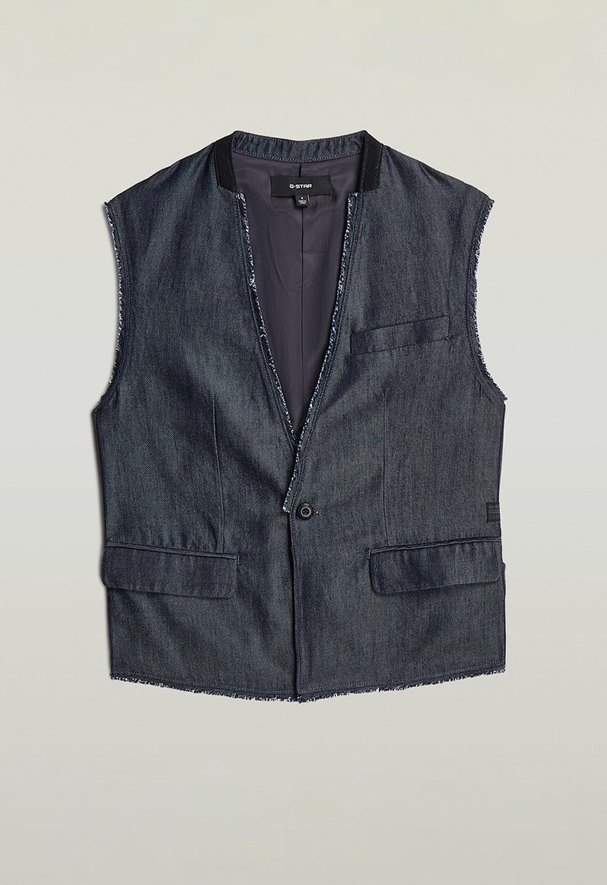 G-STAR - Blazer vest wmn - rinsed