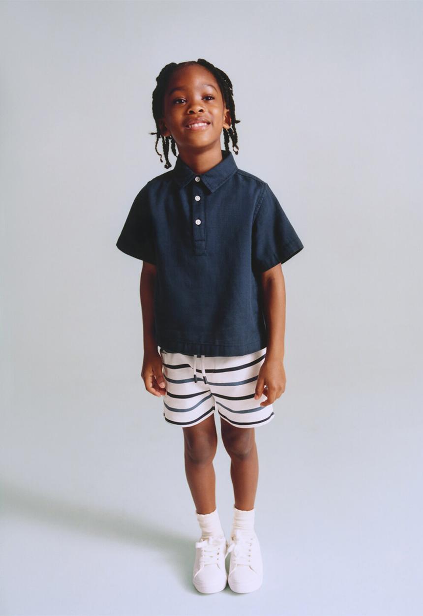 MANGO - Bermudas MBLUESET - Navy