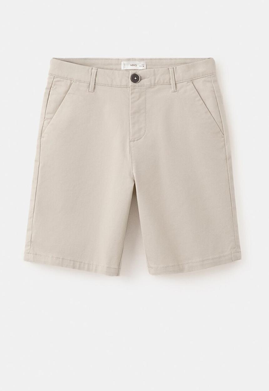 MANGO - Bermudas PICO - Light/Pastel Brown