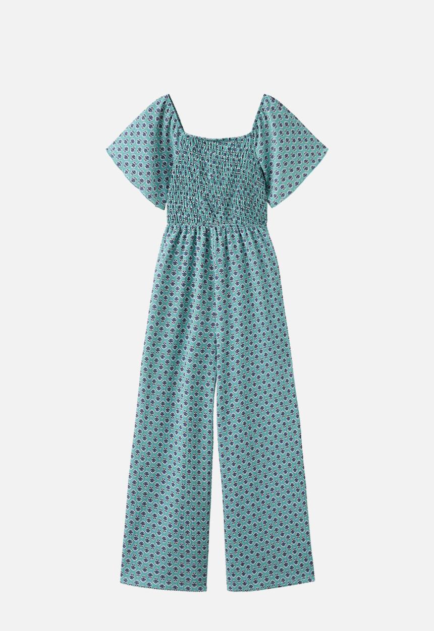 MANGO - Jumpsuit SOLES - Turquoise / Aqua