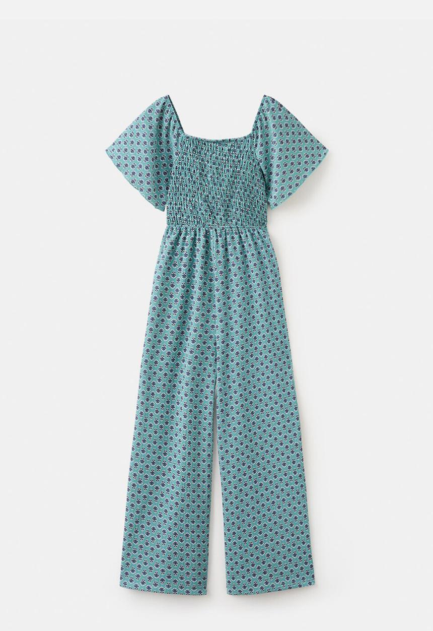 MANGO - Jumpsuit SOLES - Turquoise / Aqua