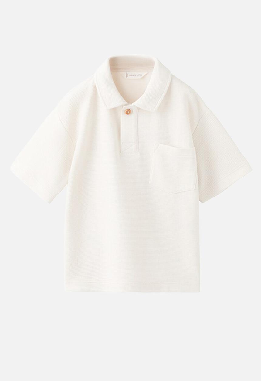 MANGO - Poloshirt WAVE - Light Beige