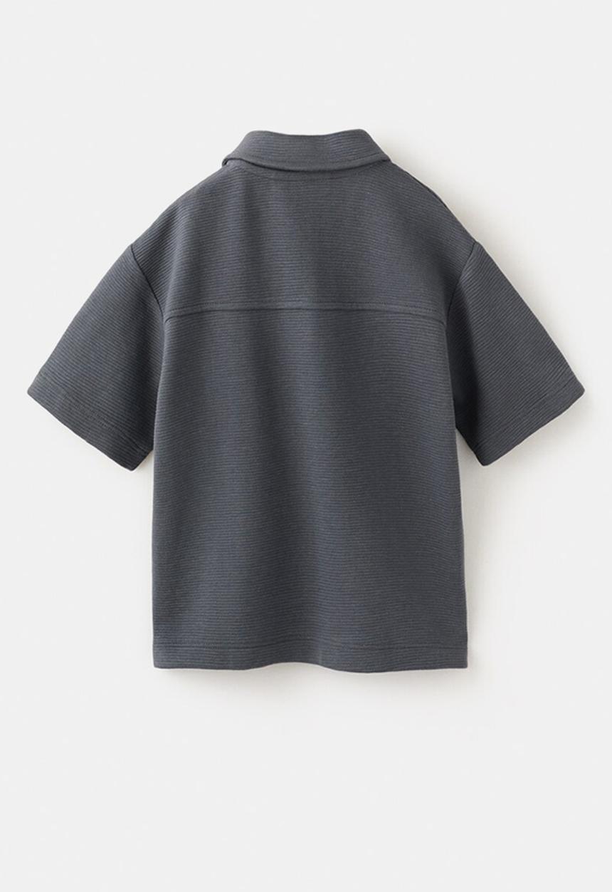 MANGO - Poloshirt WAVE - Charcoal