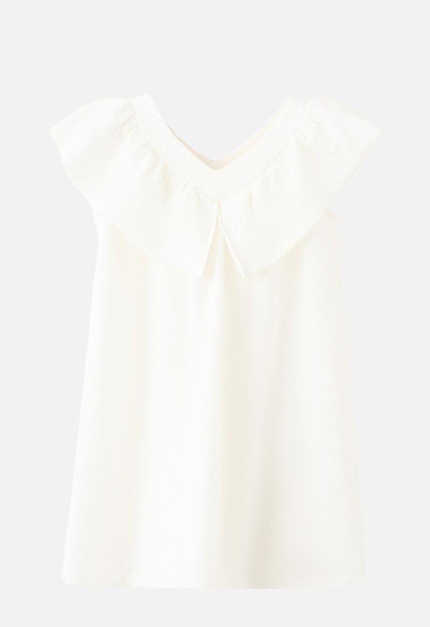 MANGO - Dress BLANQUIB - Natural