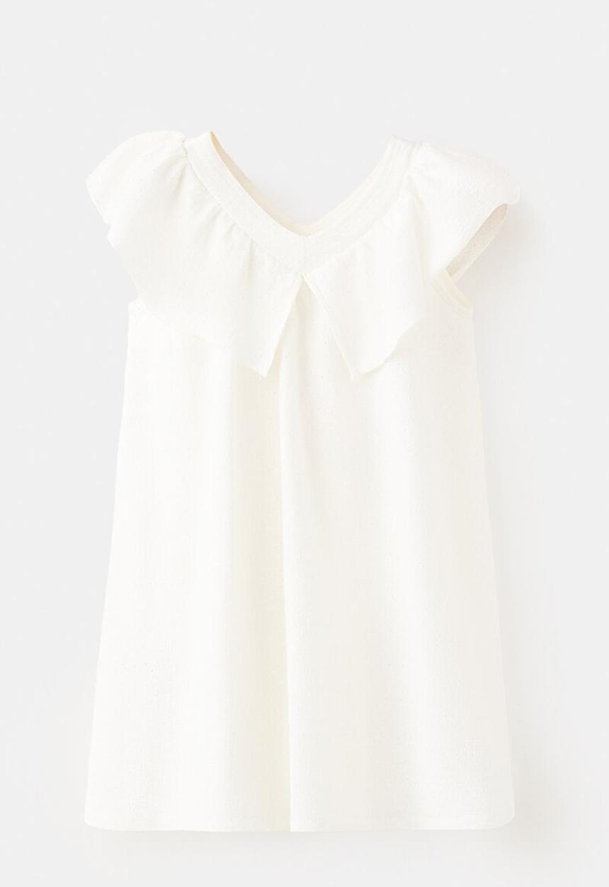MANGO - Dress BLANQUIB - Natural