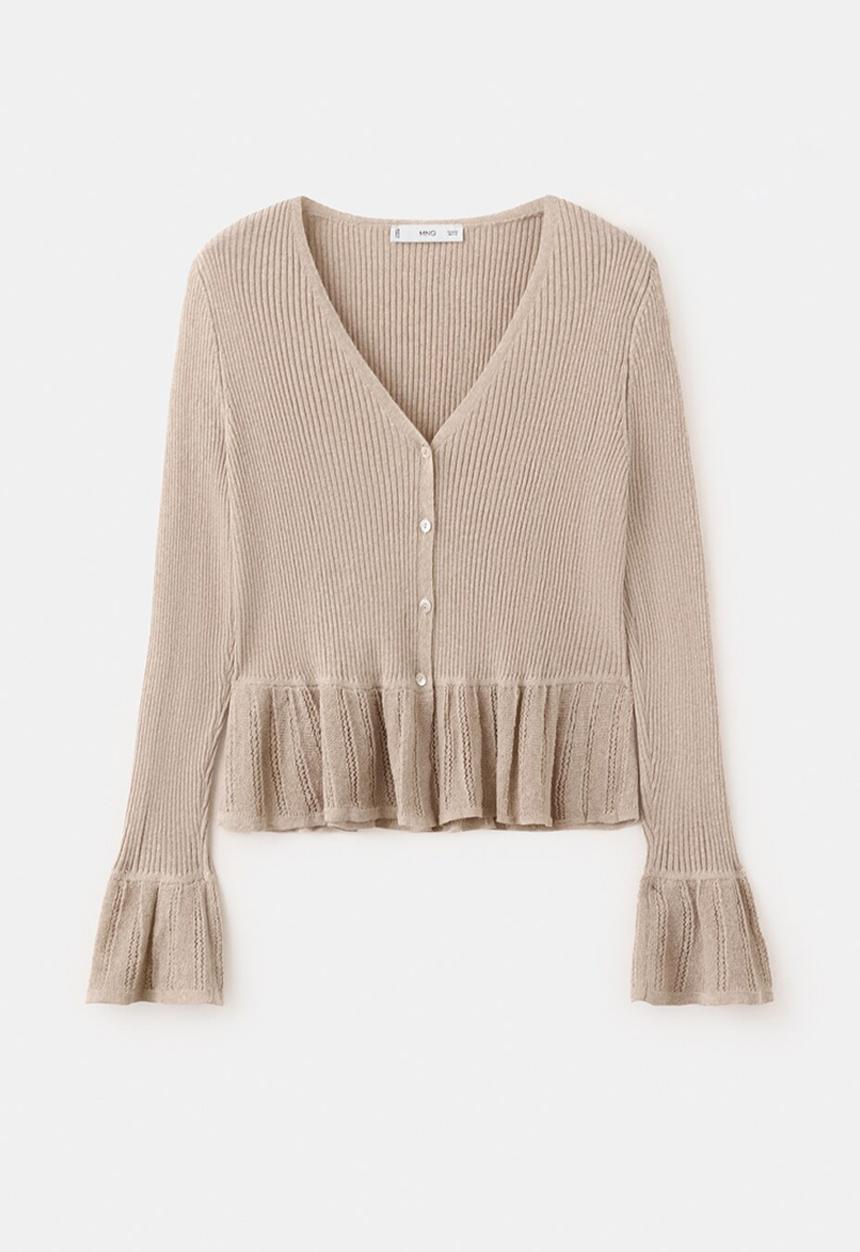 MANGO - Cardigan bimi - light/pastel brown