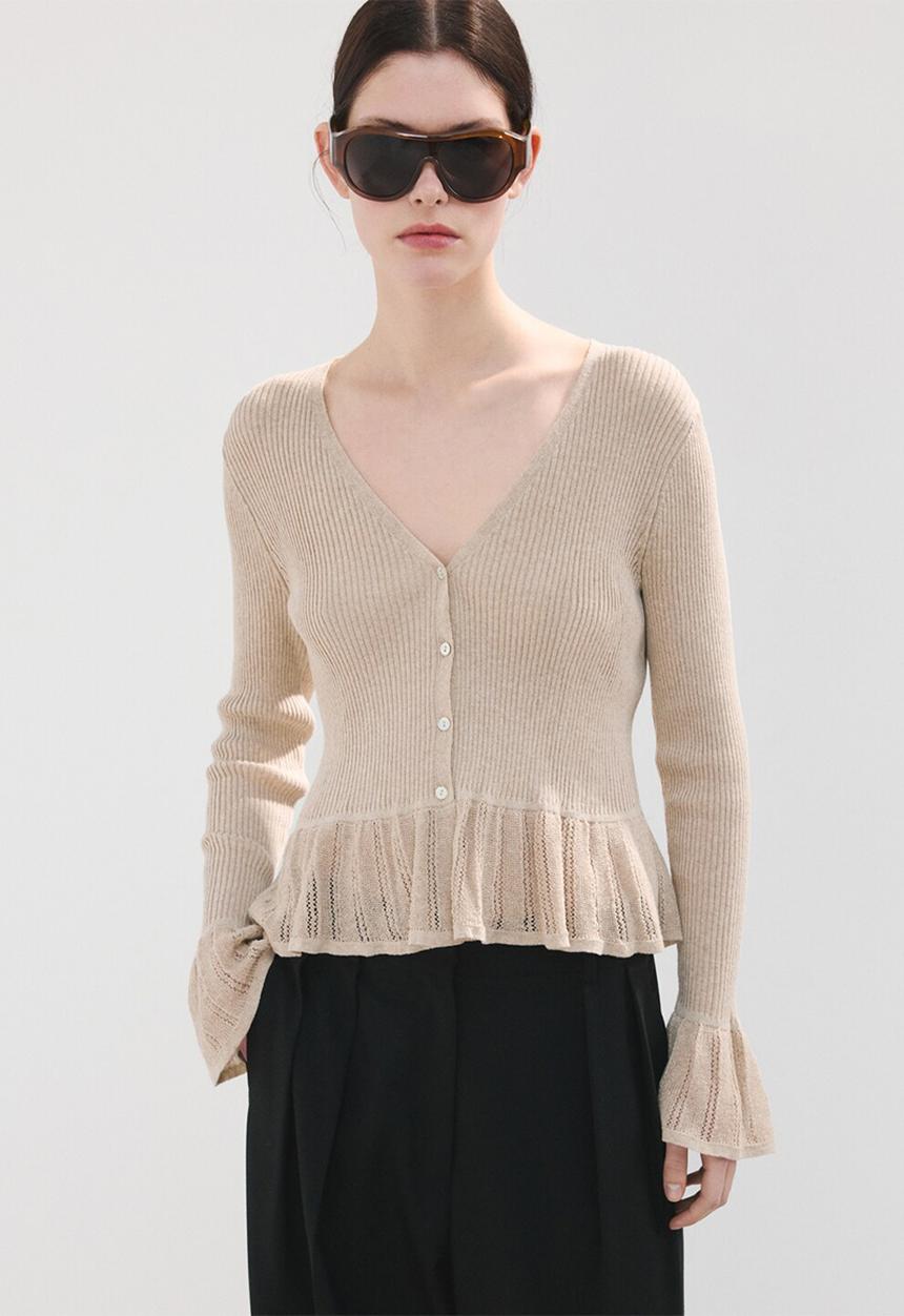 MANGO - Cardigan bimi - light/pastel brown