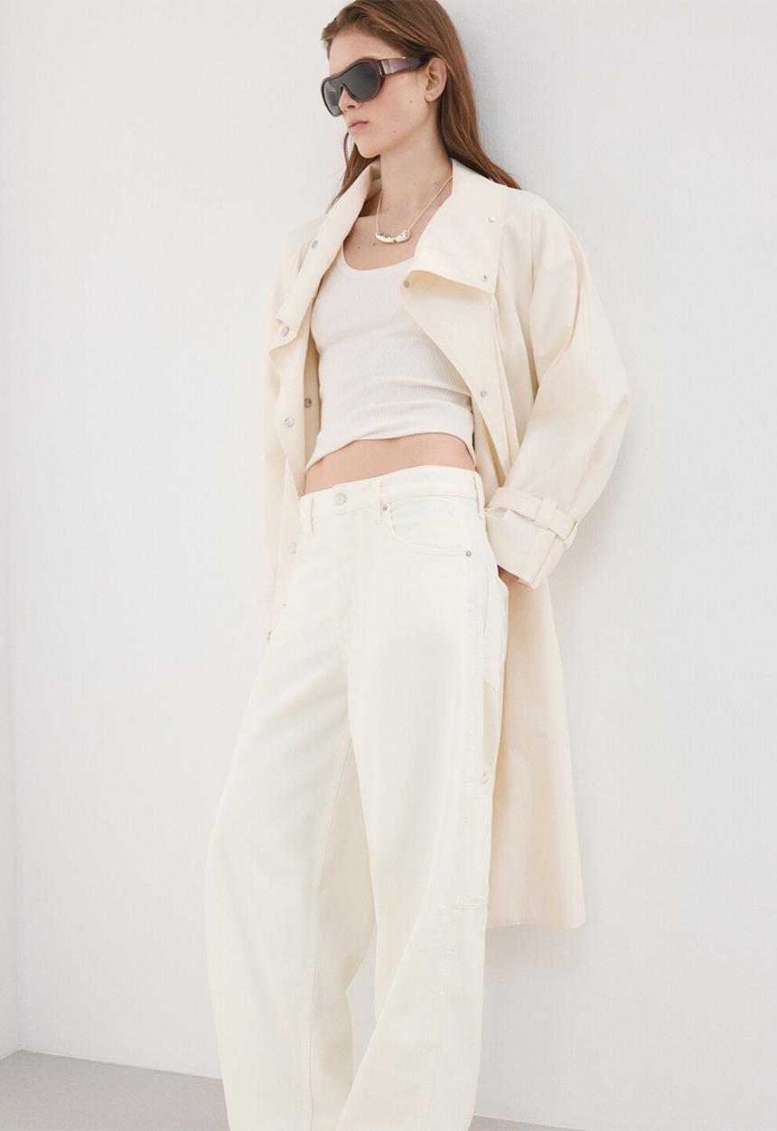 MANGO - Jeans rowan - white