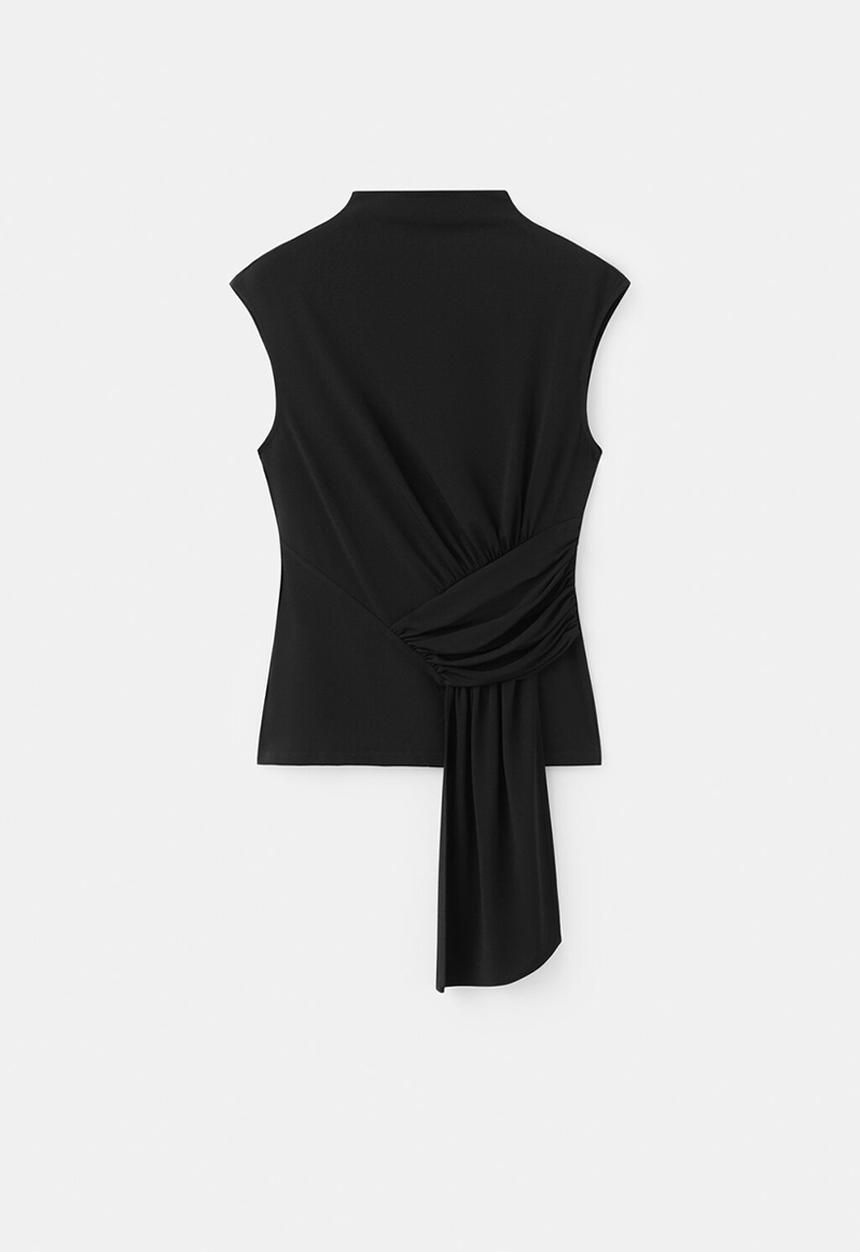MANGO - Top tina - black