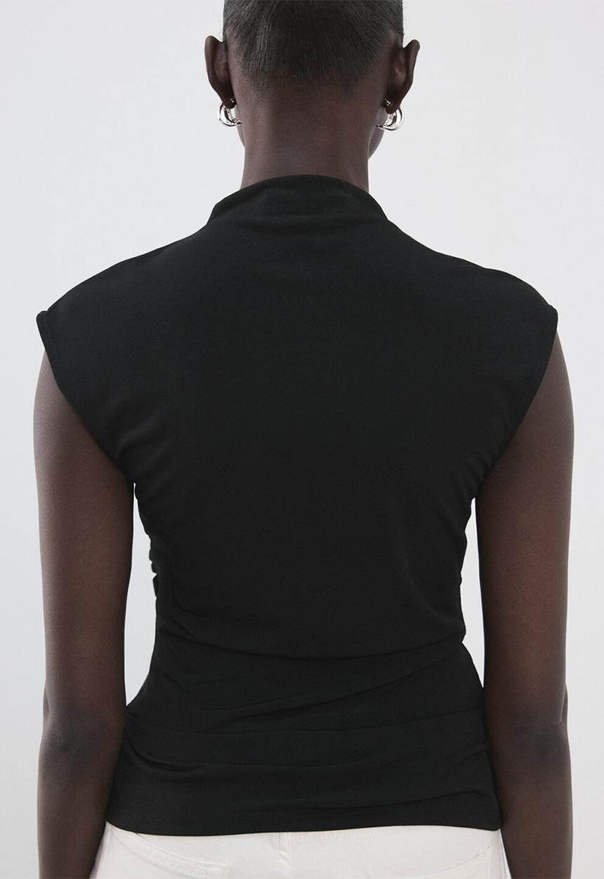 MANGO - Top tina - black
