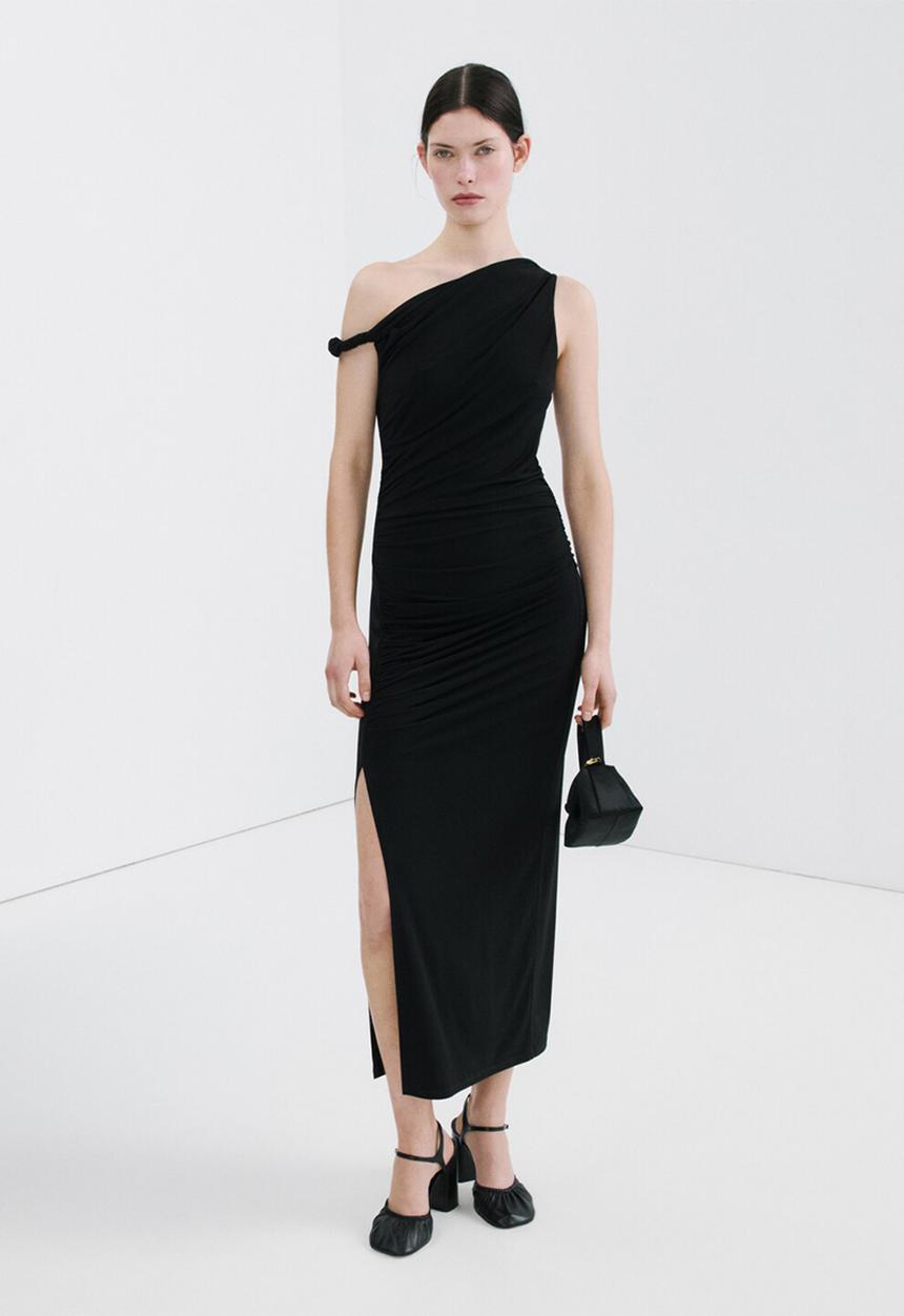 MANGO - Dress tory - black