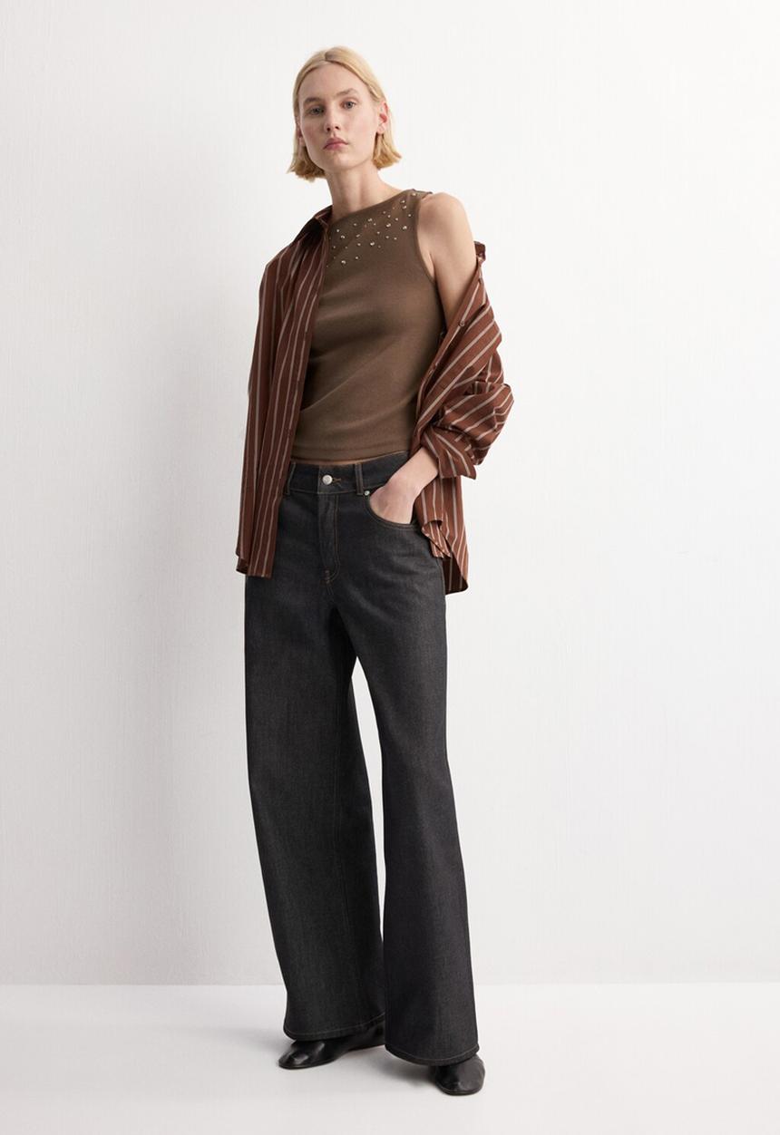 MANGO - Top hex - light/pastel brown