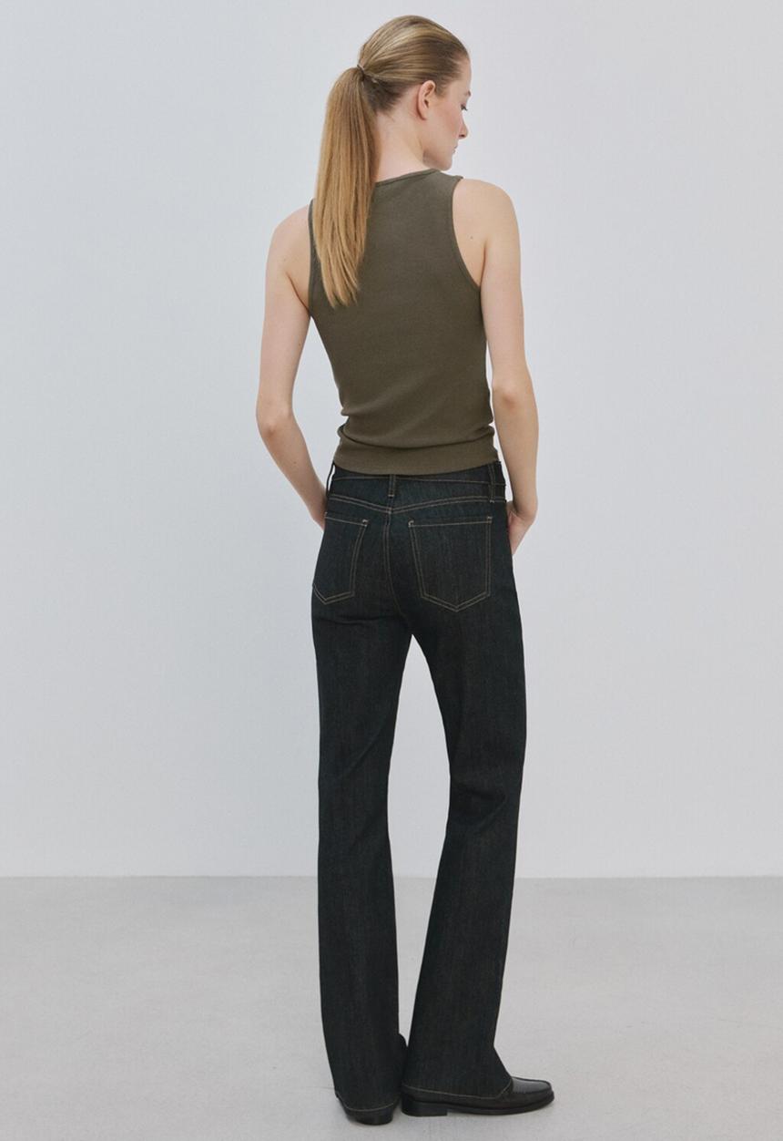 MANGO - Top boni - khaki