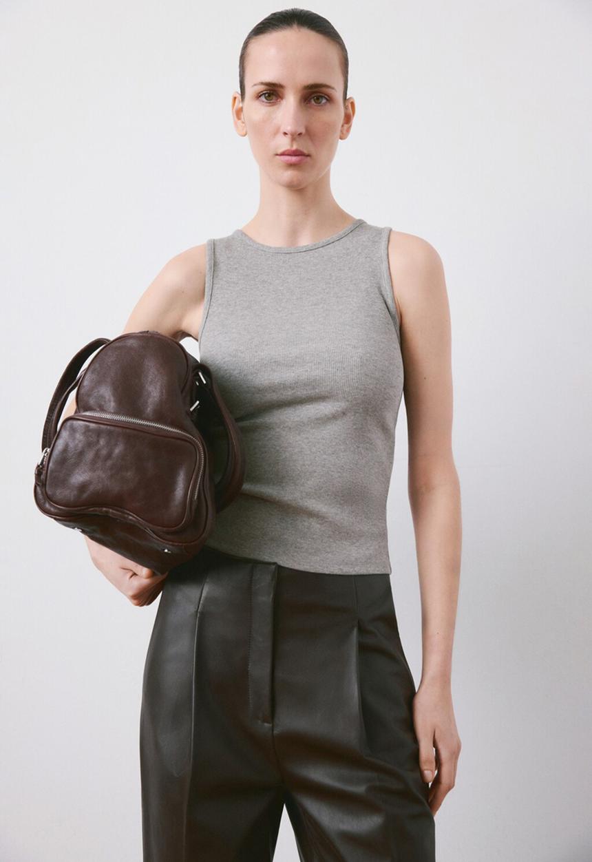 MANGO - Top boni - medium gray
