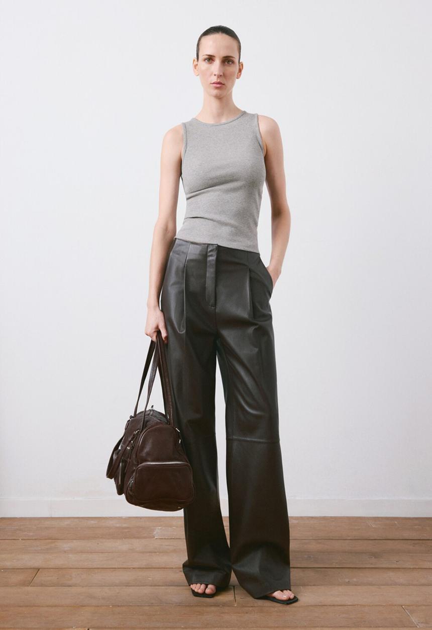 MANGO - Top boni - medium gray