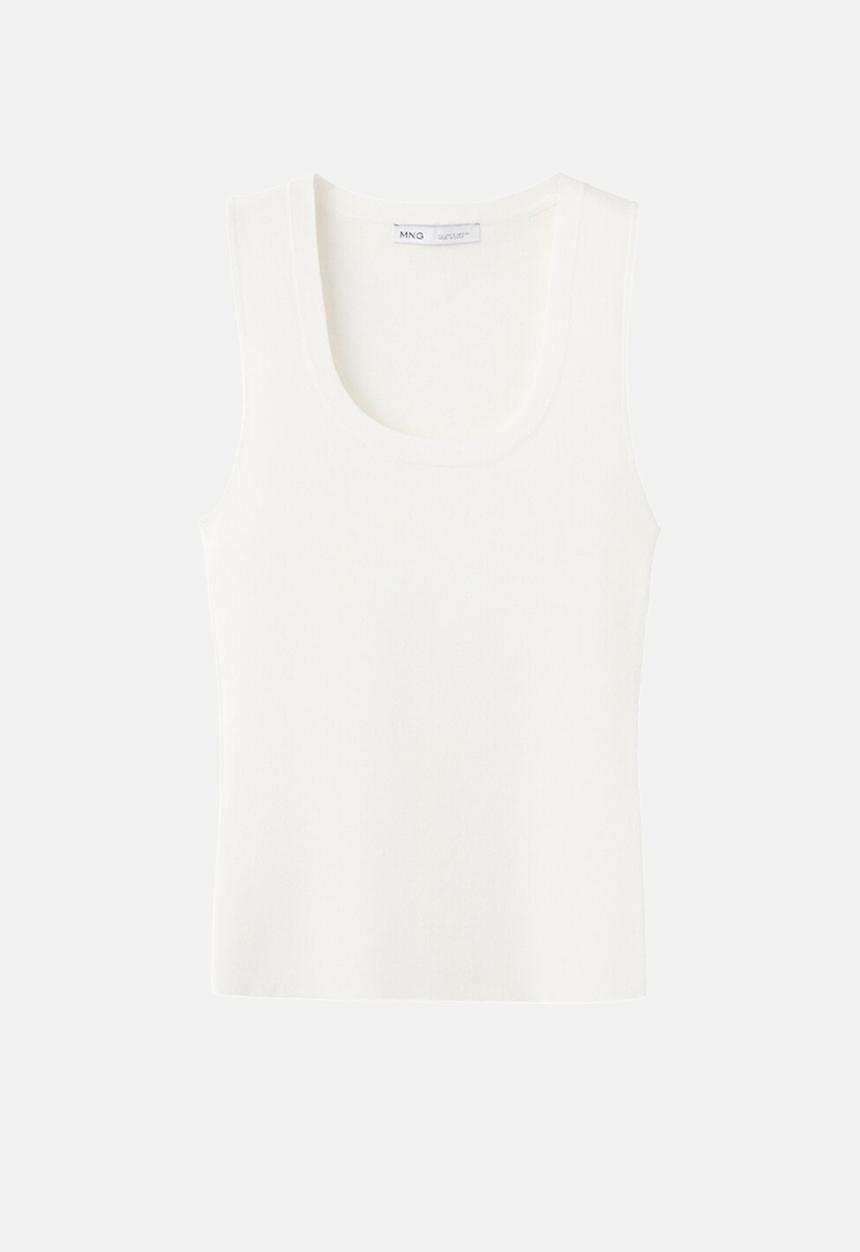 MANGO - Top marx - light beige