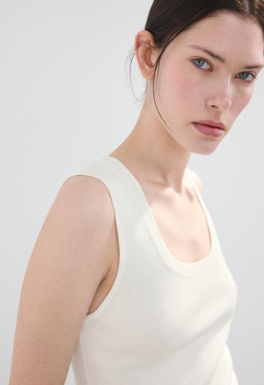 MANGO - Top marx - light beige