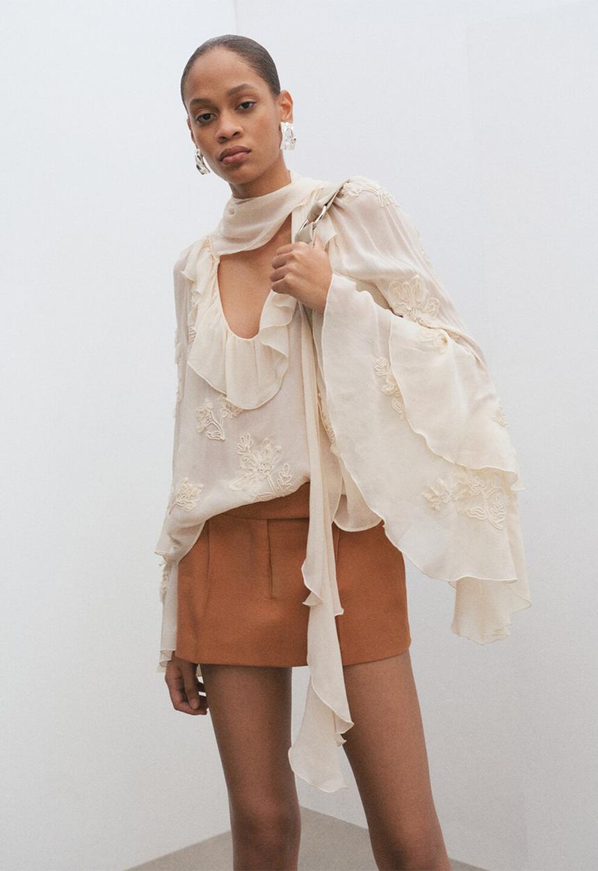 MANGO - Shorts aly - neutral