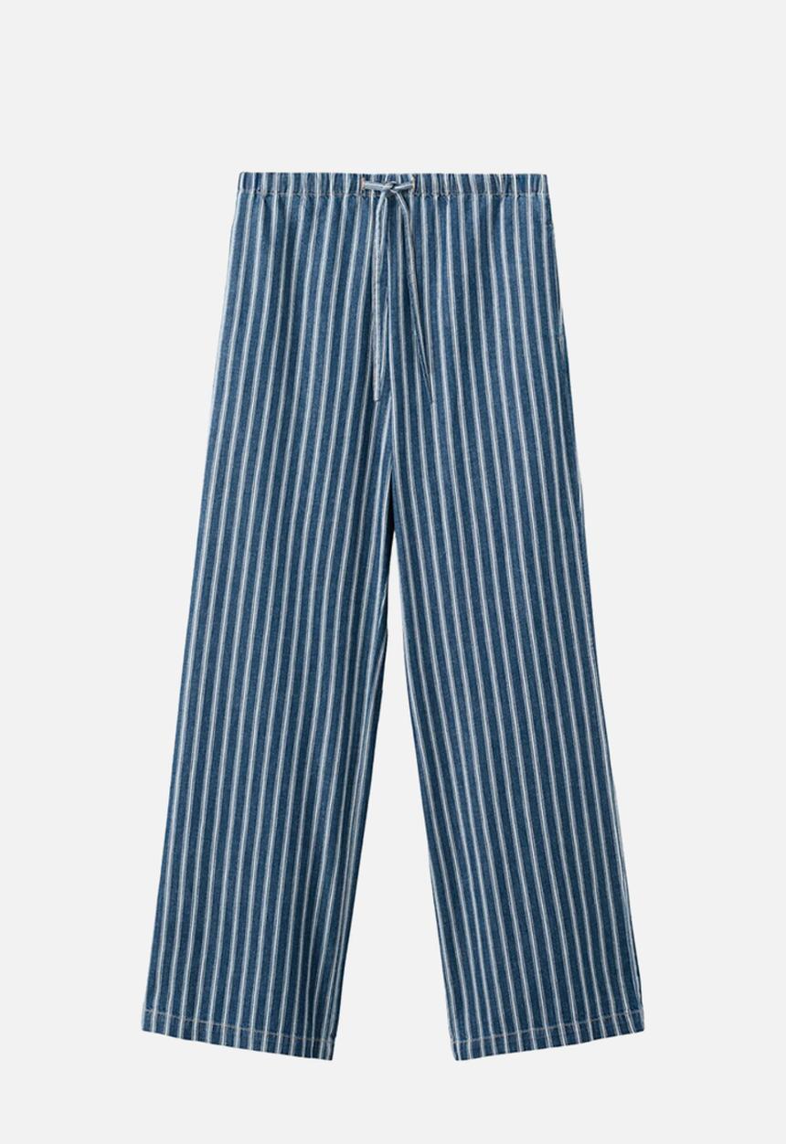 MANGO - Trousers juno - medium blue