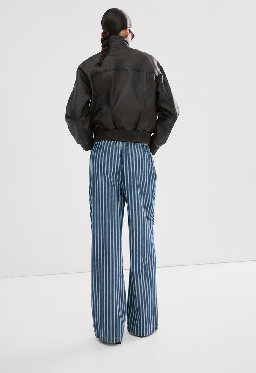 MANGO - Trousers juno - medium blue