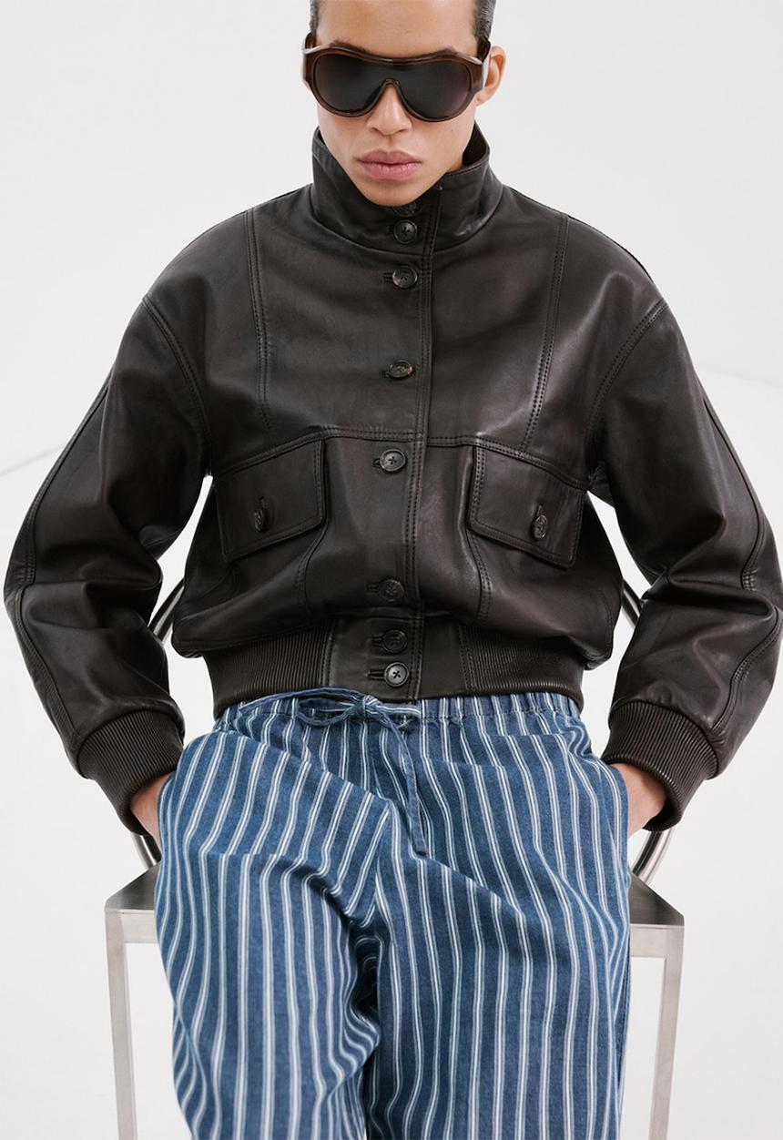 MANGO - Trousers juno - medium blue
