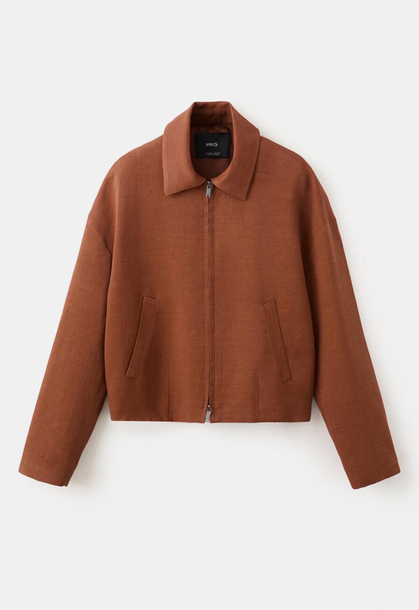 MANGO - Jacket vbbargan - rust/copper