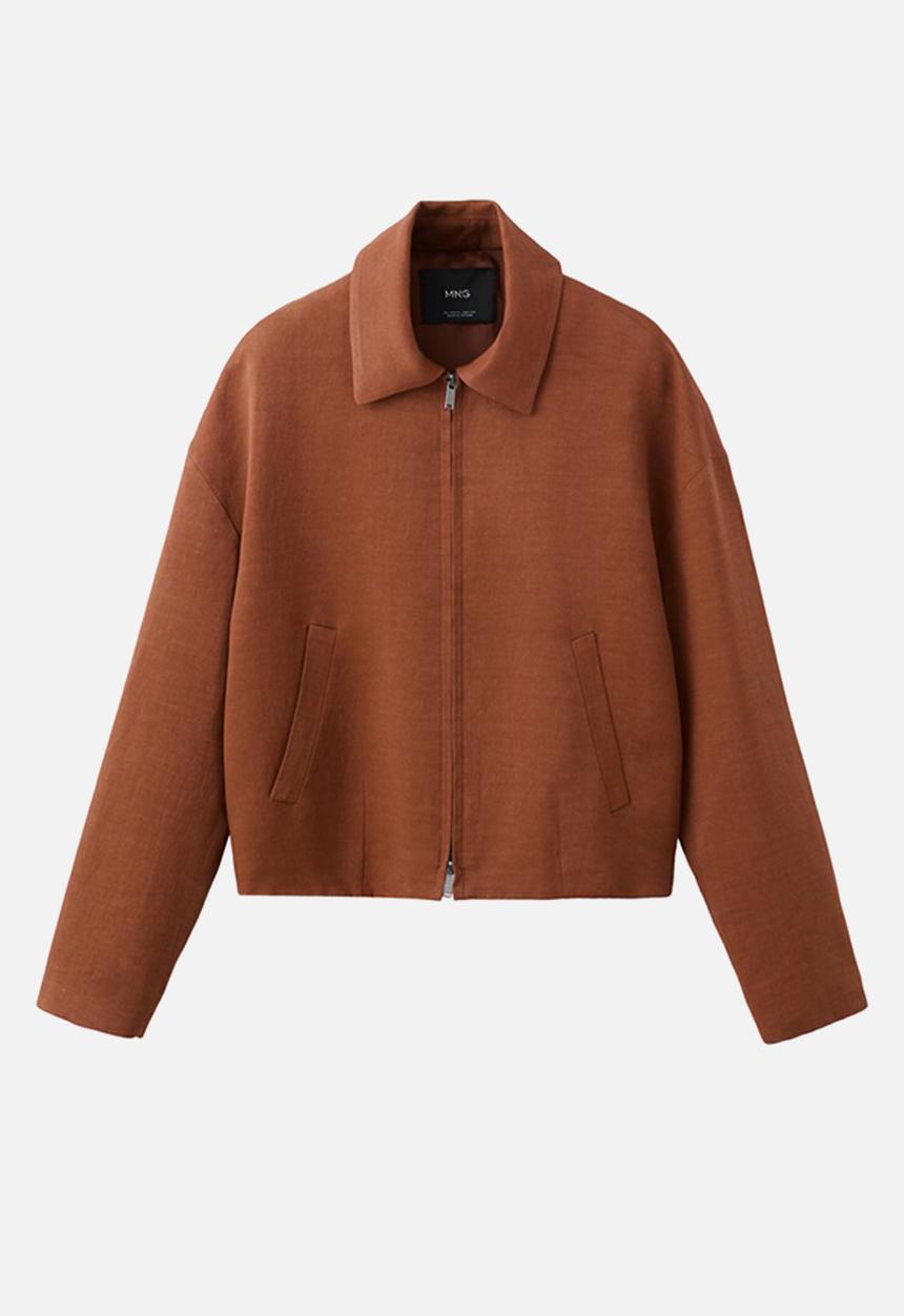 MANGO - Jacket vbbargan - rust/copper