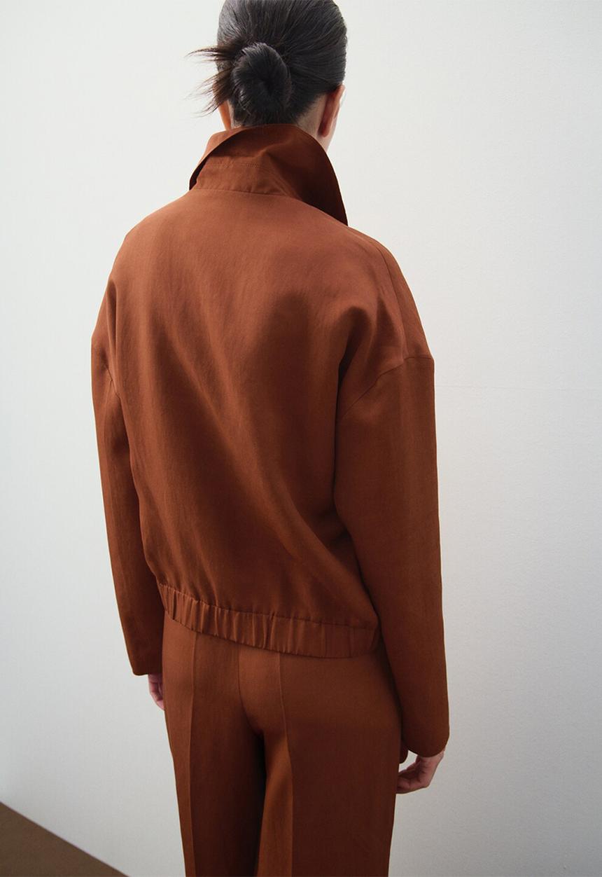 MANGO - Jacket vbbargan - rust/copper