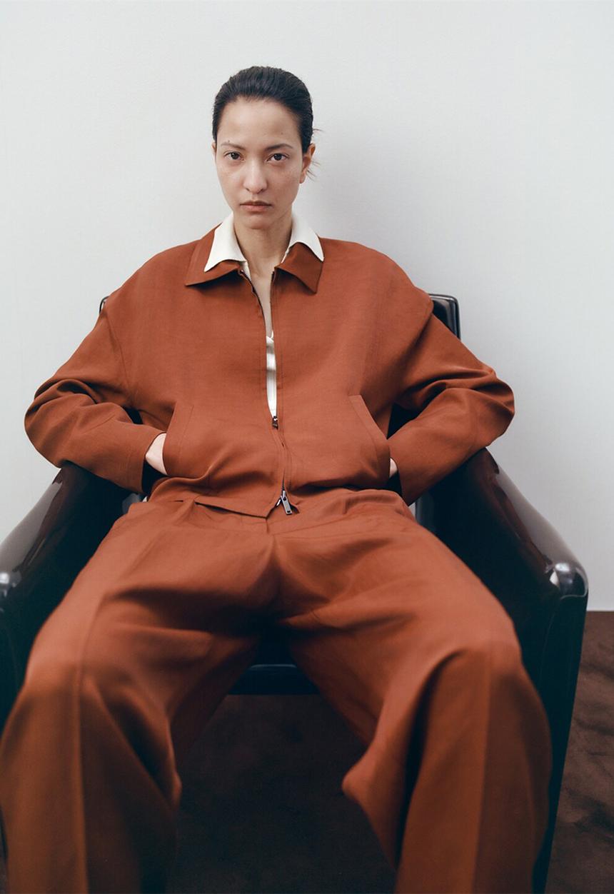 MANGO - Jacket vbbargan - rust/copper