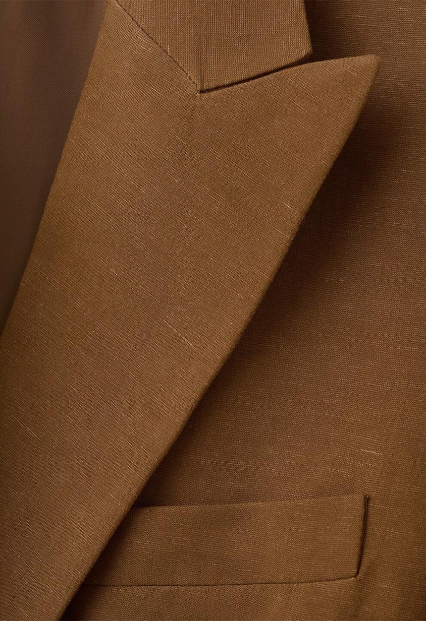 MANGO - Blazer vbtexas - dark brown