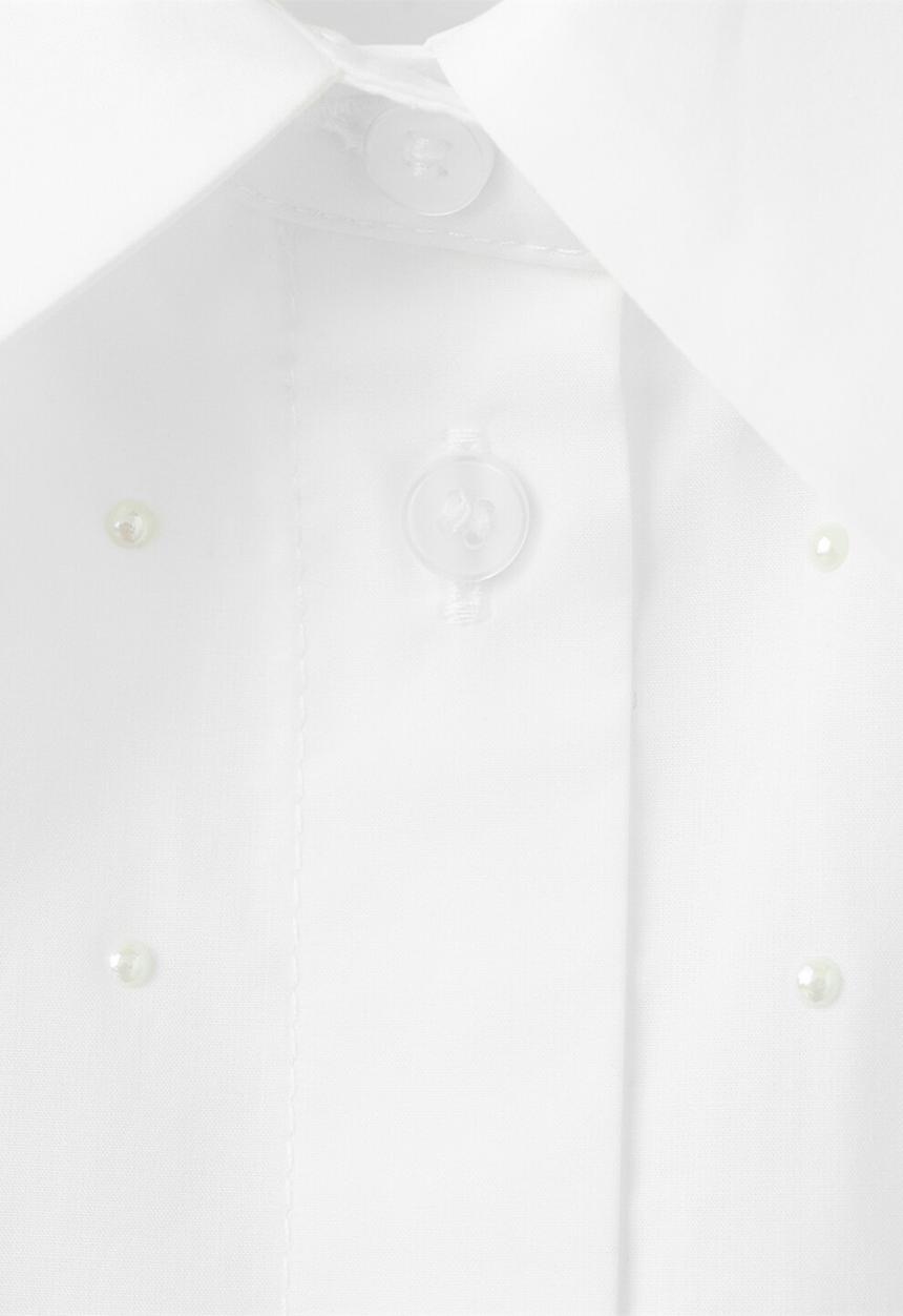 MANGO - Shirt rusca - natural
