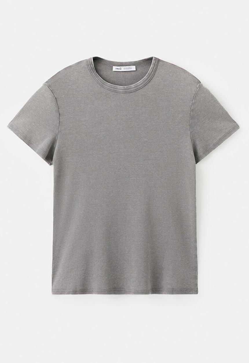 MANGO - T-shirt axel - gray