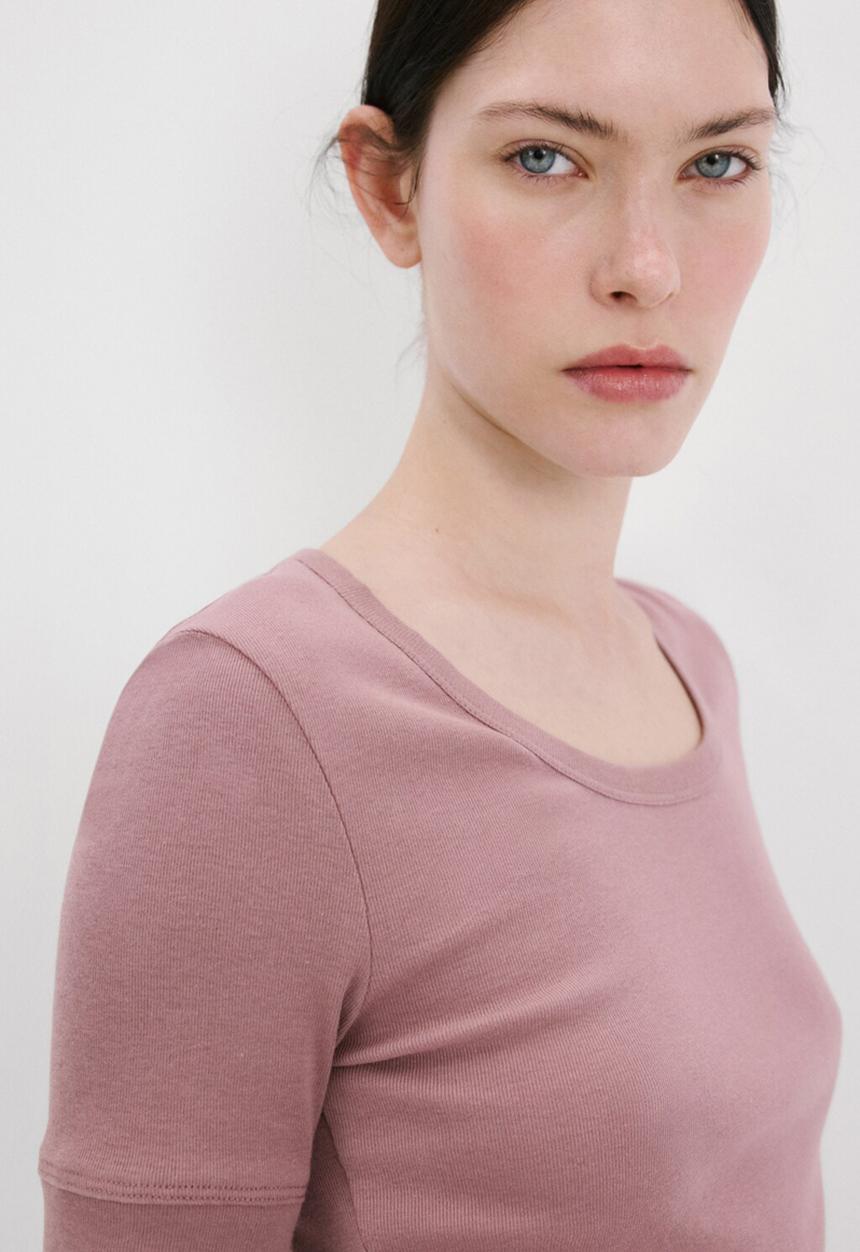 MANGO - T-shirt louise - light/pastel purple