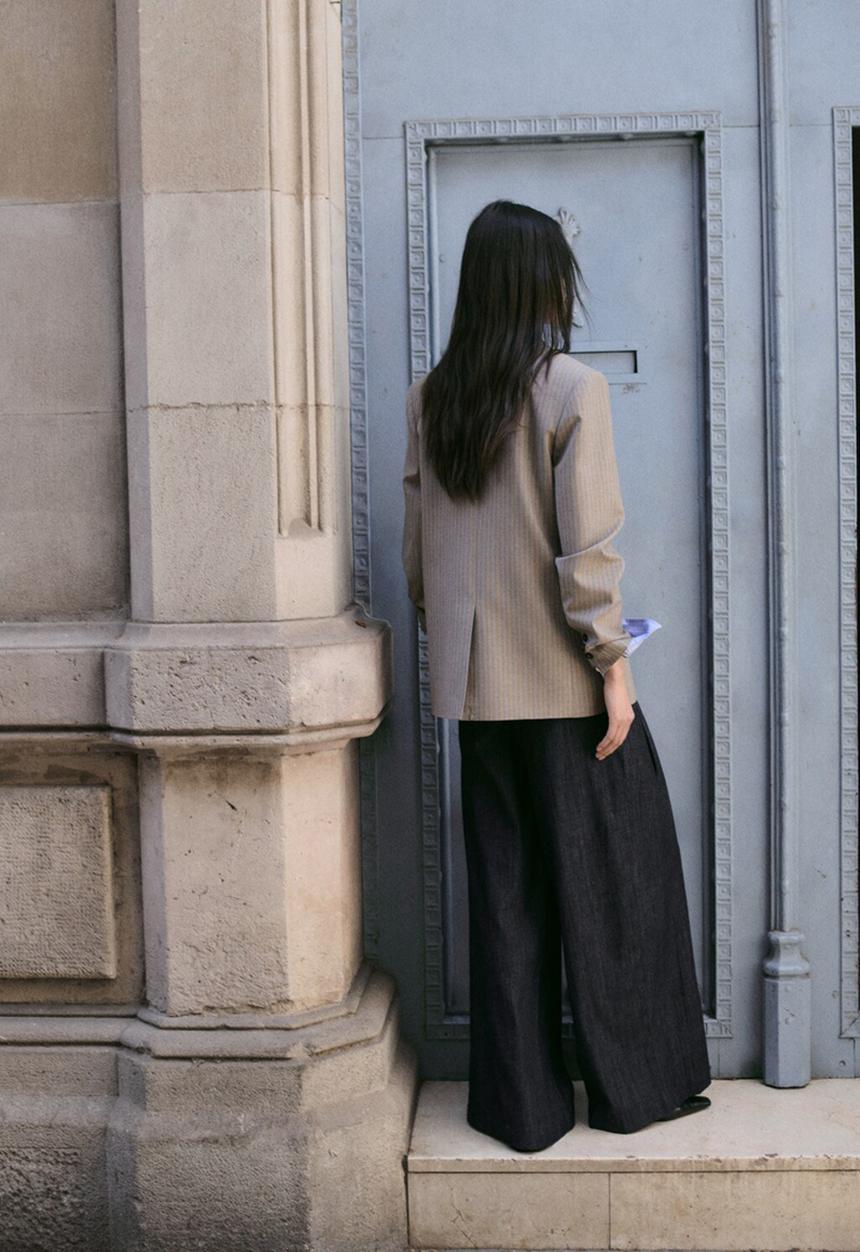 MANGO - Trousers artemide - open blue