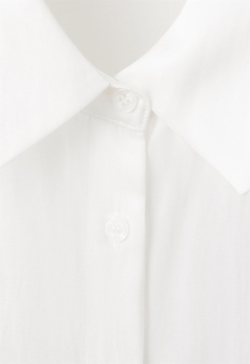 MANGO - Shirt blanca - natural