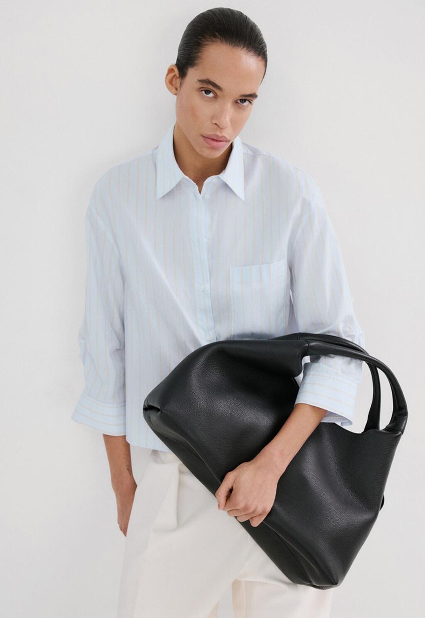 MANGO - Shirt rua -  light/pastel blue