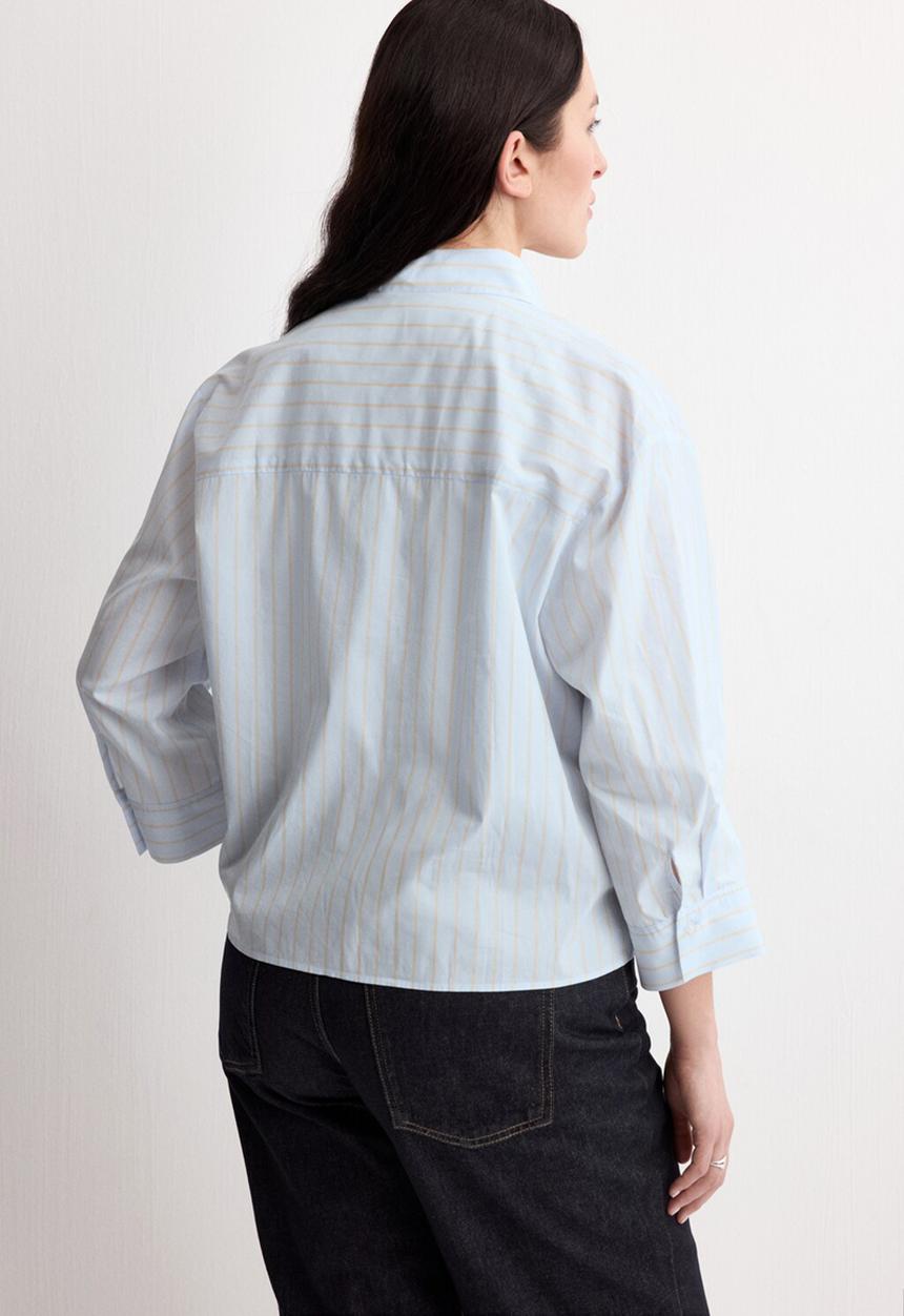 MANGO - Shirt rua -  light/pastel blue