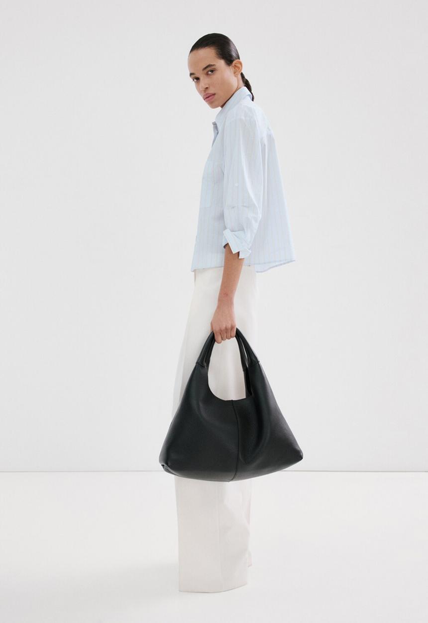 MANGO - Shirt rua -  light/pastel blue
