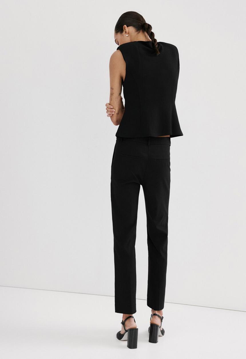 MANGO - T-shirt cuqui - black