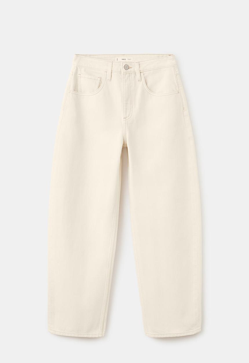 MANGO - Jeans bet- natural