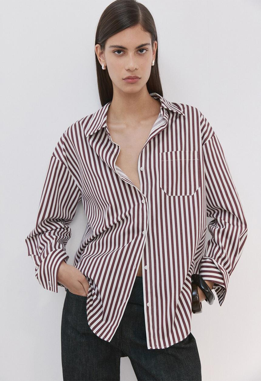 MANGO - Shirt fontana - light beige